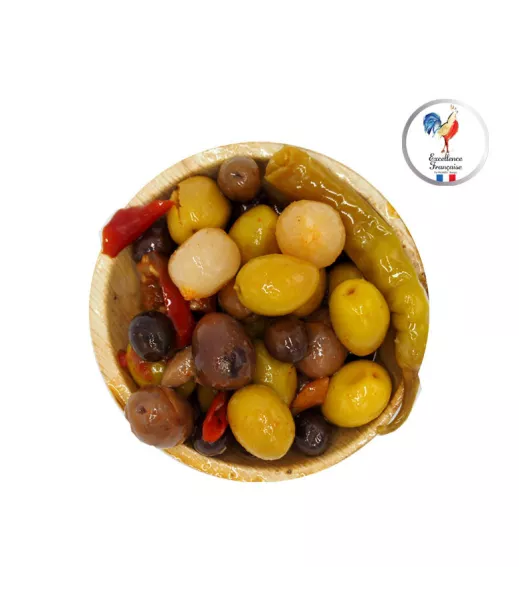 OLIVES AZUR - ANDALOUSES PIMENTEES - 10KG